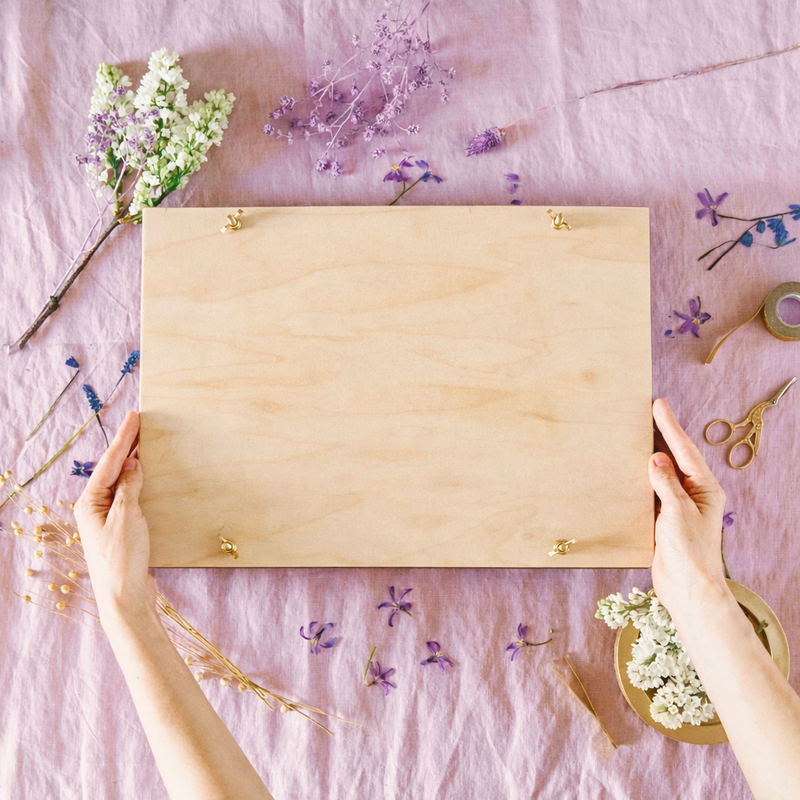 BloomPress – saplākšņa ziedu preses komplekts 