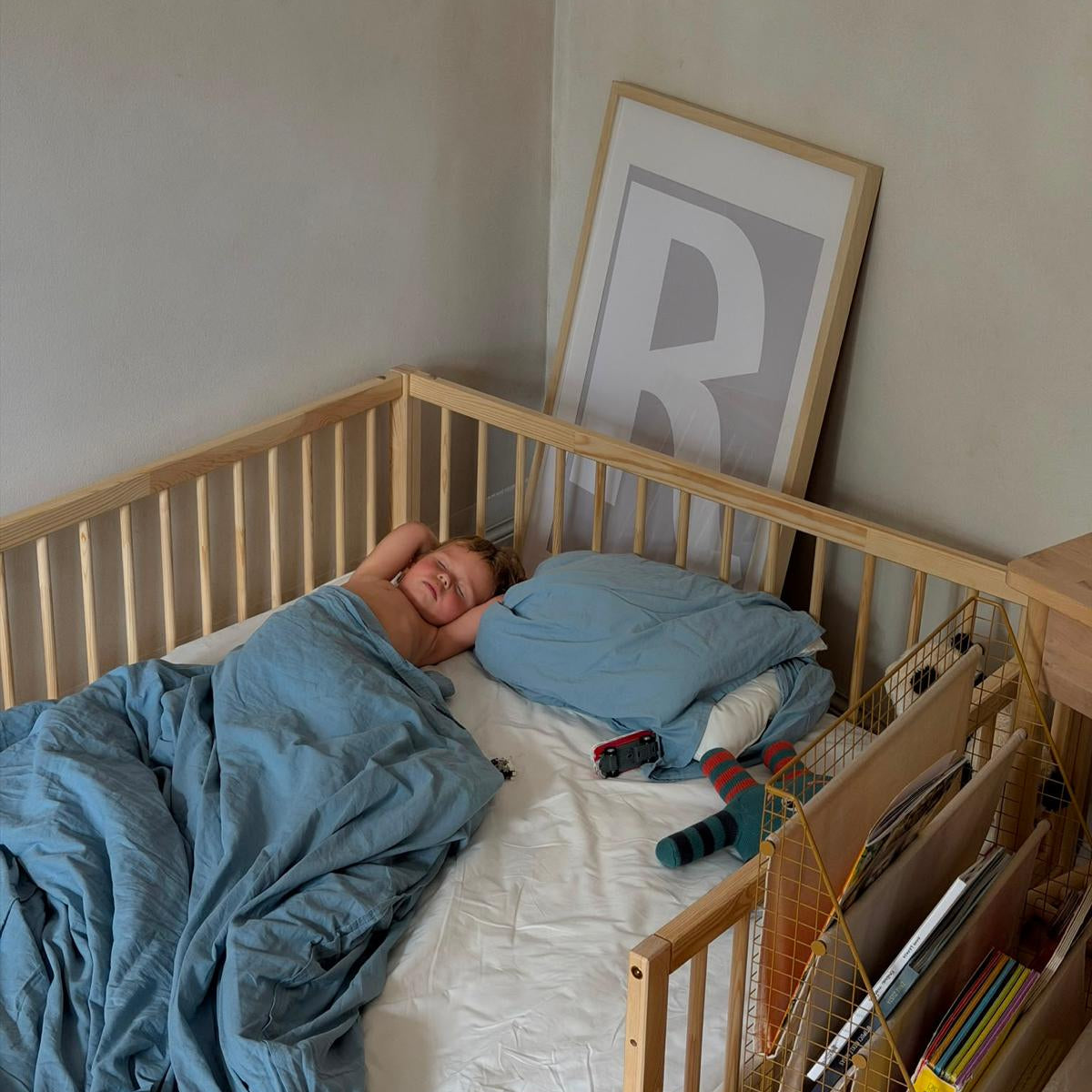 CozyNest Montessori bērnu grīdas gulta