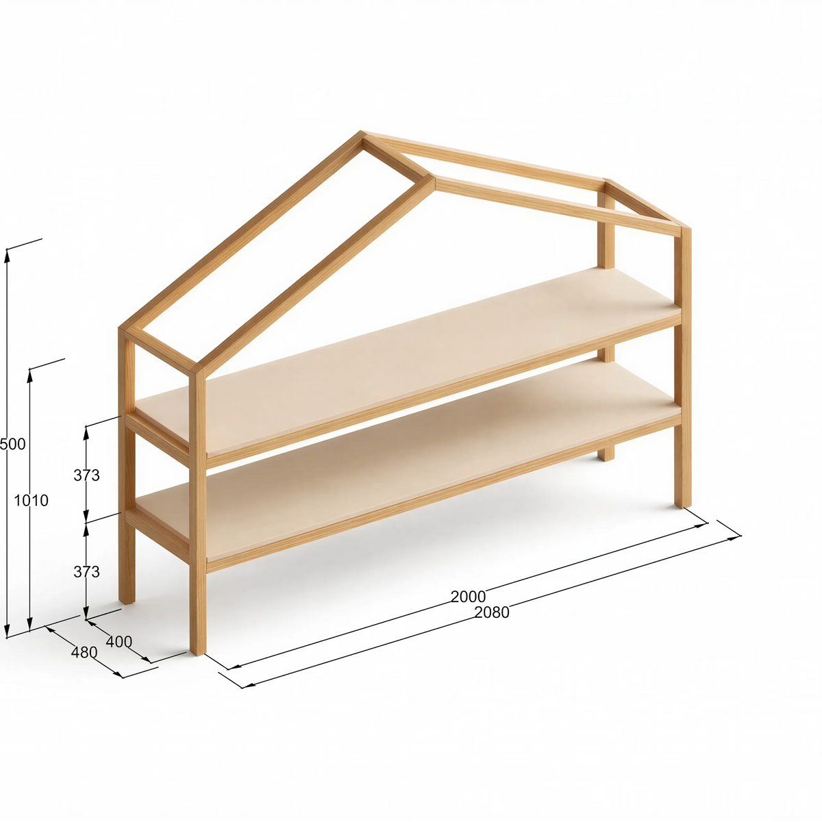 TwinShelf uzglabāšanas plaukts