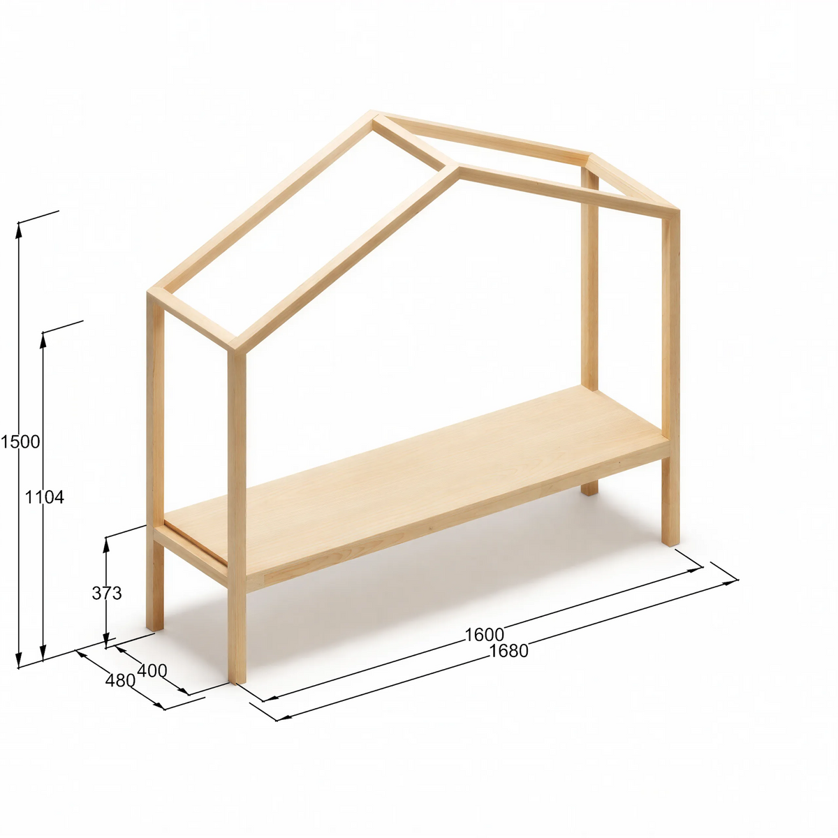 FrameShelf uzglabāšanas plaukts