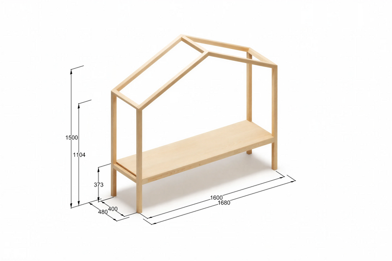 FrameShelf uzglabāšanas plaukts