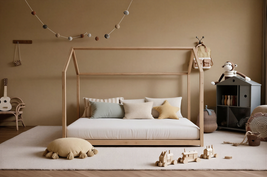 PureNest Montessori bērnu mājiņas gulta