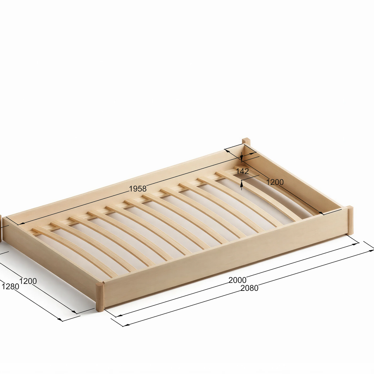 DreamSlide papildus izvelkamā gulta – smilšu krāsā 