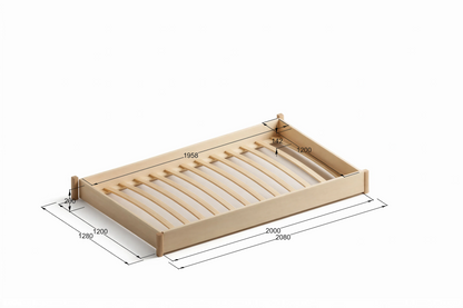 DreamSlide papildus izvelkamā gulta – smilšu krāsā 